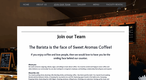 sweetaromascoffee.com