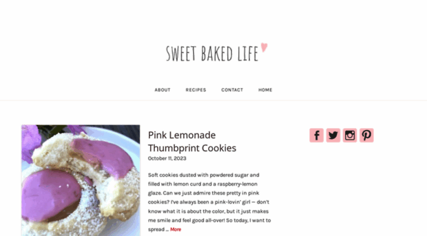 sweetbakedlife.com