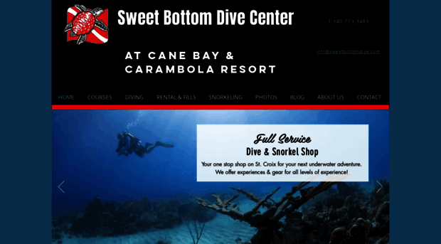 sweetbottomdive.com