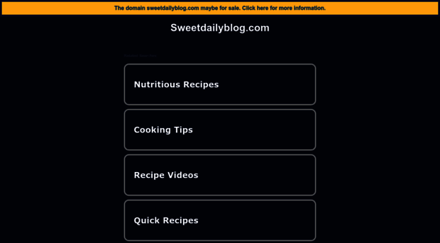 sweetdailyblog.com