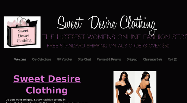 sweetdesireclothing.net