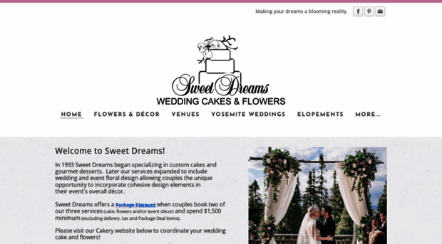 sweetdreamsweddingflowers.com