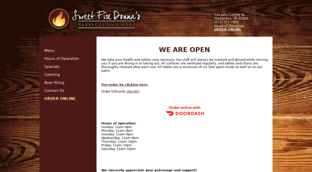 sweetfiredonnas.com