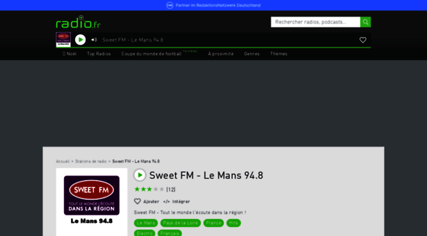 sweetfm.radio.fr