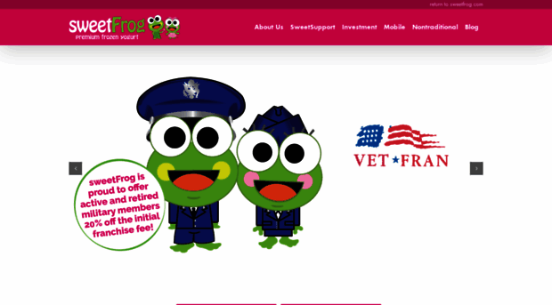 sweetfrogfranchising.com