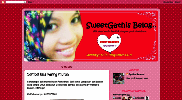 sweetgathis.blogspot.com