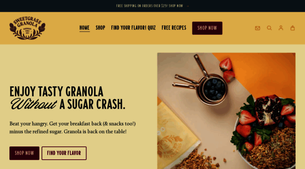 sweetgrassgranola.com