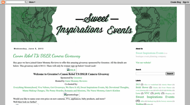 sweetinspirationsevents.blogspot.com