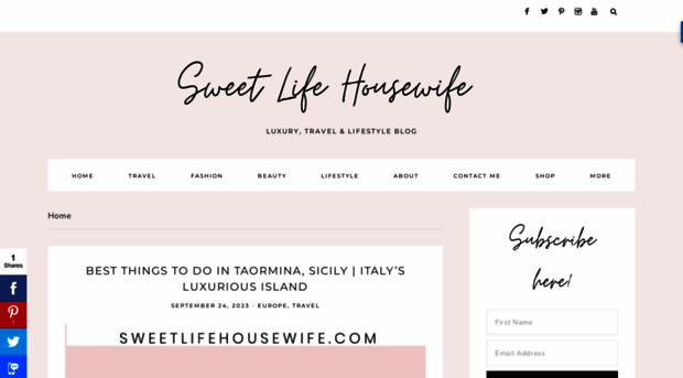 sweetlifehousewife.com