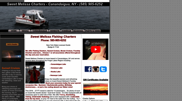 sweetmelissacharters.com