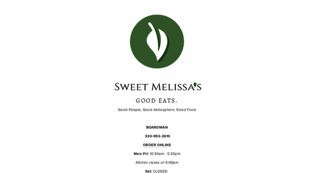 sweetmelissasgoodeats.com