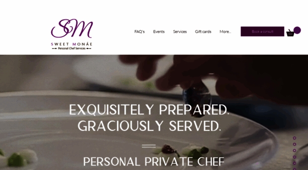 sweetmonaepersonalchef.com
