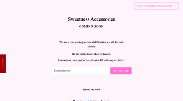 sweetnessaccessories.com