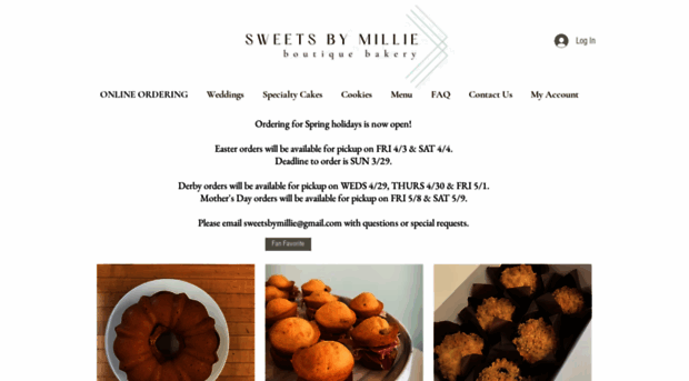 sweetsbymillie.com