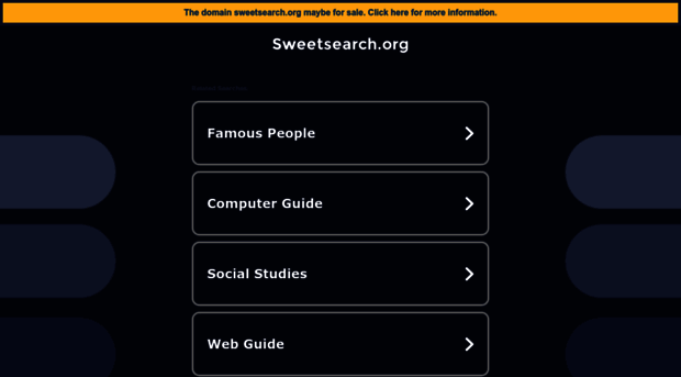 sweetsearch.org