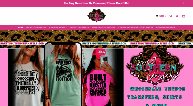 sweetsoutherntransfers.com