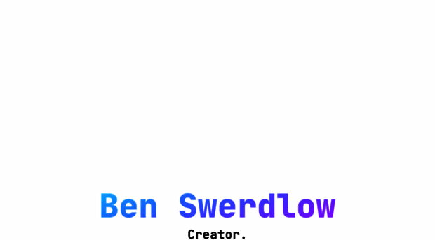 swerdlow.dev