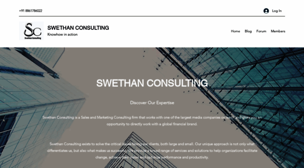 swethanconsulting.com