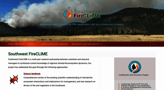 swfireclime.org