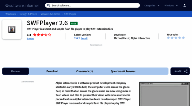 swfplayer.software.informer.com