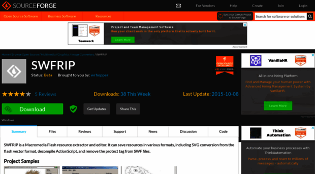 swfrip.sourceforge.net