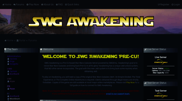 swgawakening.com