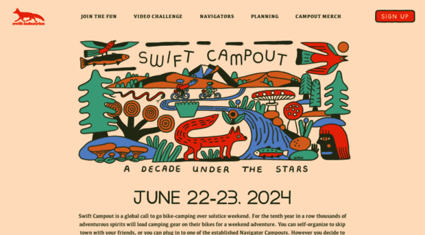 swiftcampout.com