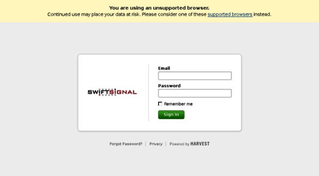 swiftsignal.harvestapp.com