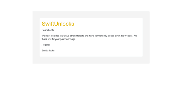 swiftunlocks.com