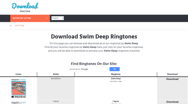 swimdeep.download-ringtone.com