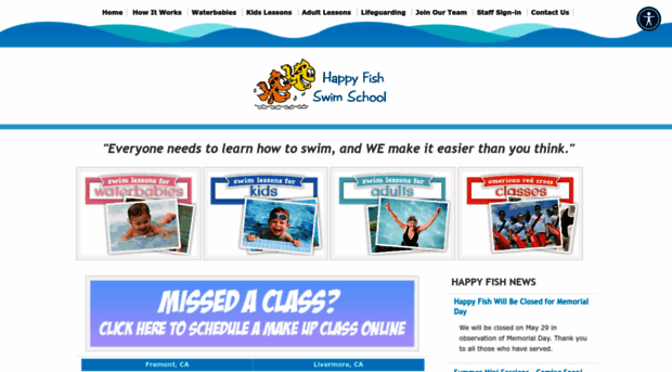 swimhappyfish.com