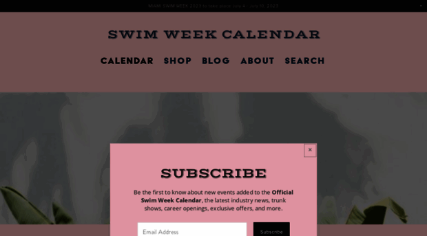 swimweekcalendar.com