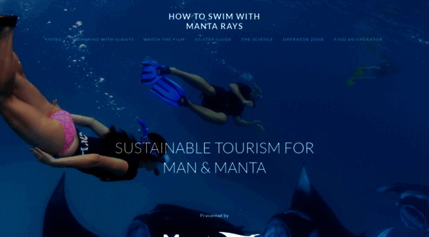 swimwithmantas.org