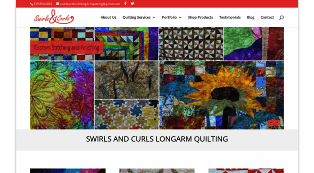 swirlsandcurlslongarmquilting.com