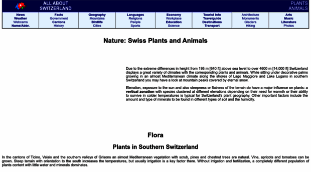 swiss-animals-plants-vegetation.all-about-switzerland.info