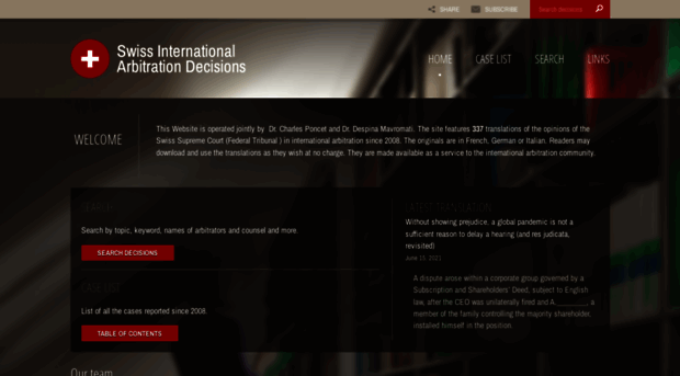 swissarbitrationdecisions.com