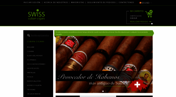 swisscubancigars.es