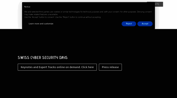 swisscybersecuritydays.ch