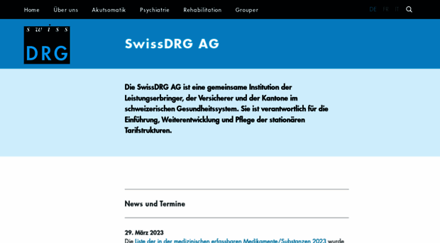 swissdrg.org