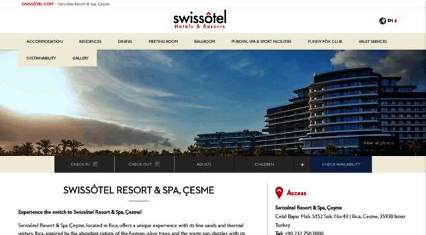 swissotelcesme.com