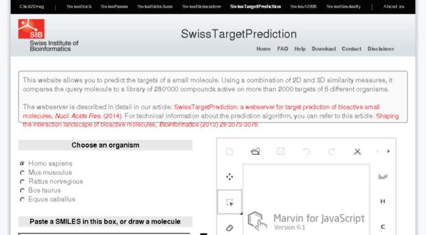 swisstargetprediction.ch