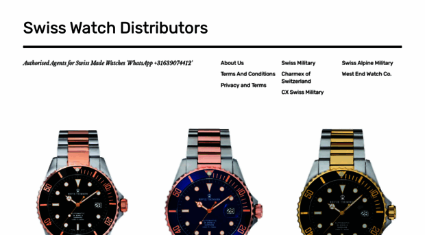 swisswatchdistributors.com