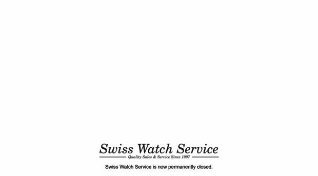 swisswatchservice.net