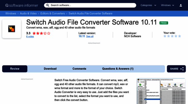 switch-audio-file-converter-software.software.informer.com