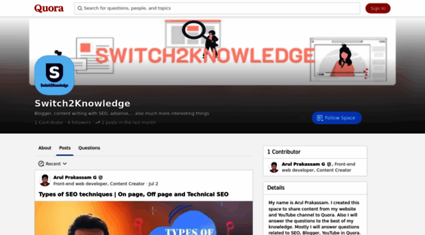 switch2knowledge.quora.com