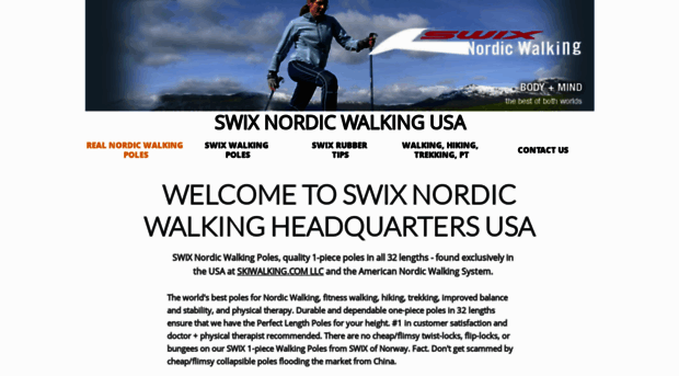 swixnordicwalking.com