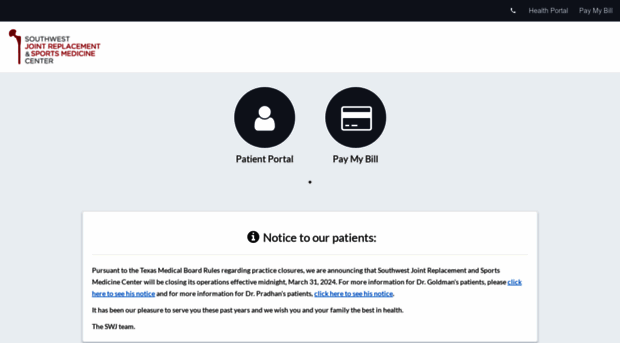 swjointreplacementcenter.com