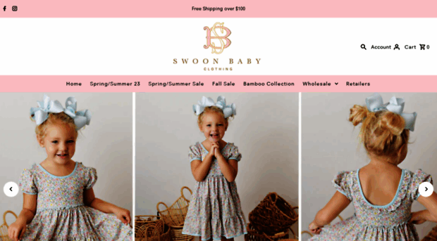 swoonbabyclothing.com