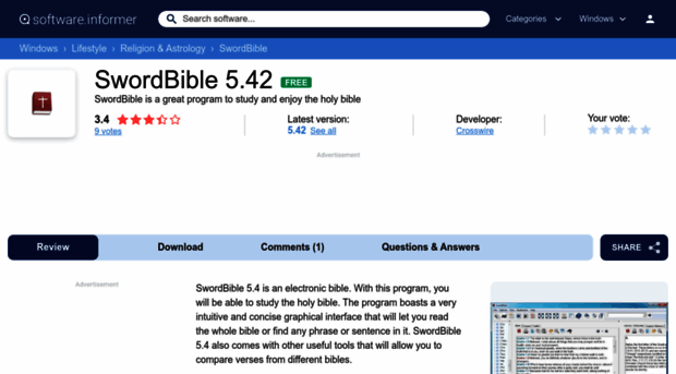 swordbible.informer.com