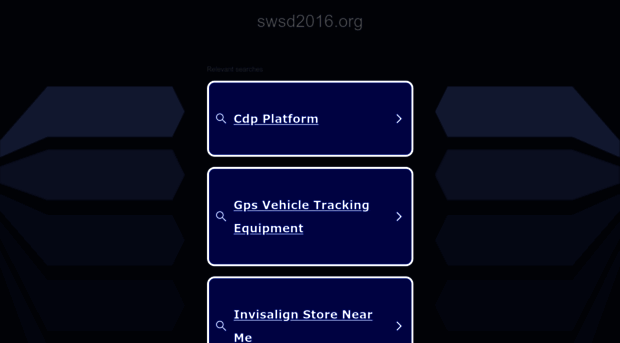 swsd2016.org